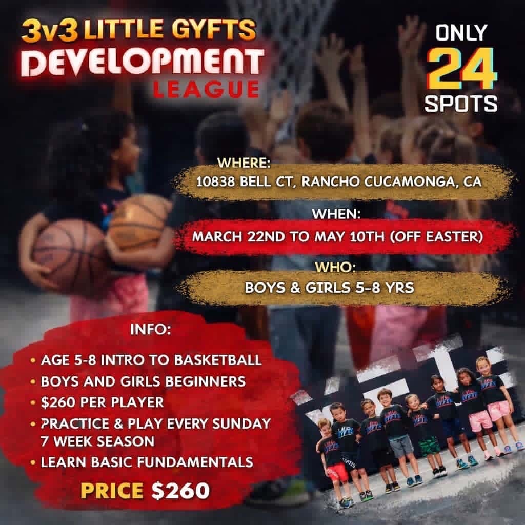 3 v 3 League (Little Gyfts)