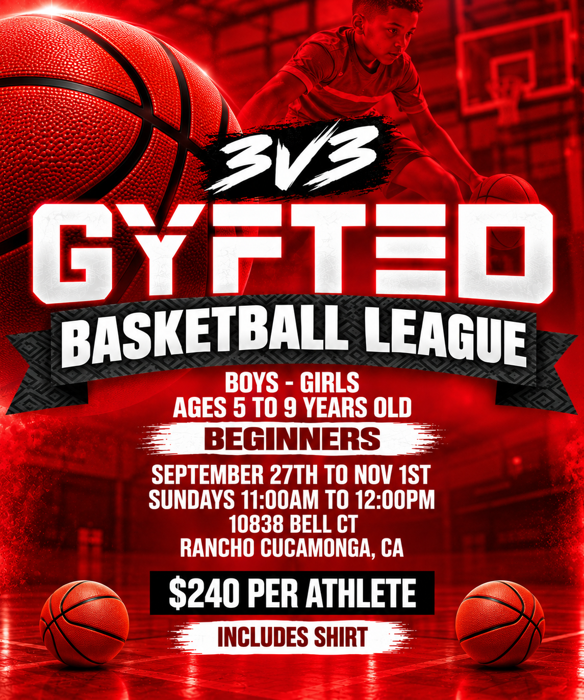 3 v 3 League (Little Gyfts)